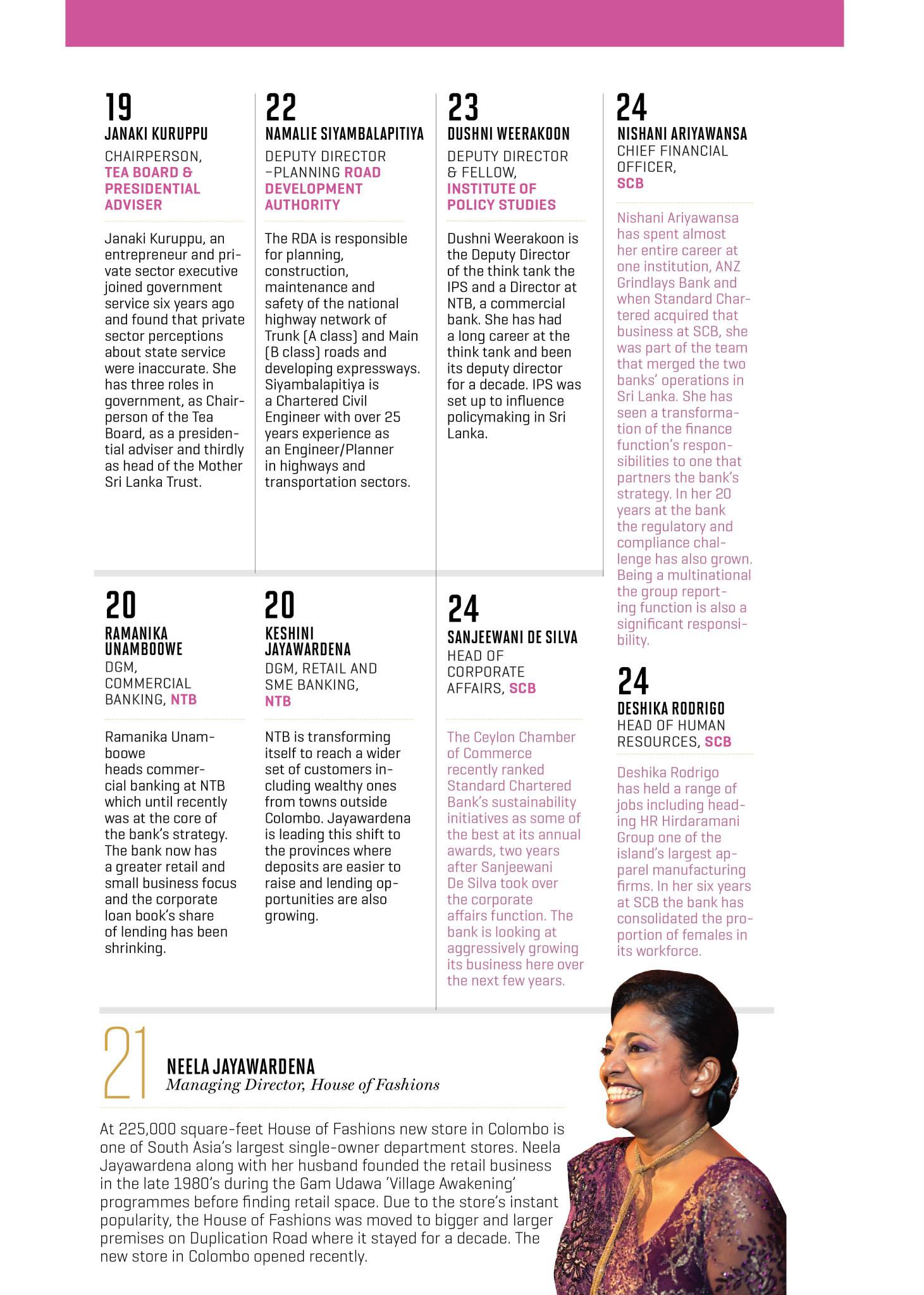 Echelon Magazine’s 50 Most Powerful Women in Business