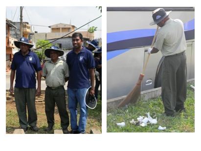 Slave Island Rail Reservation Clean-up